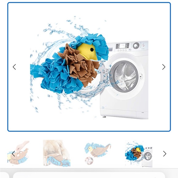 Dog Toy NWT Snuffle Treat Search Interactive Toy with Squeaker Scent Work Game - Picture 8 of 9